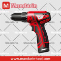 10.8V Li-ion battery portable easy to carry cordless drill